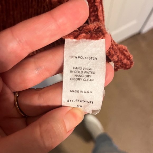 🧡Rusty Chunky Oversized Cardigan - Picture 5 of 8